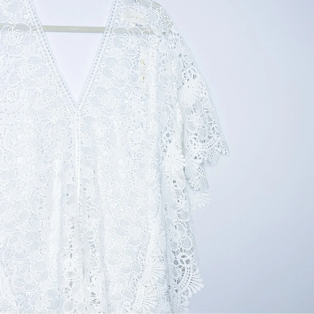 Yumi Kim - Floral Crochet Swim Coverup